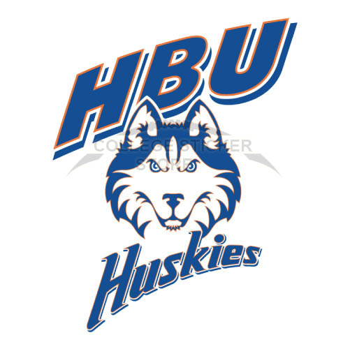 Design Houston Baptist Huskies Iron-on Transfers (Wall Stickers)NO.4570
